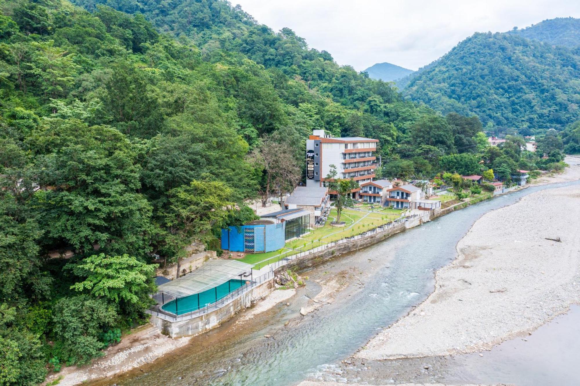 Dls Divine River Resort And Spa, Rishīkesh المظهر الخارجي الصورة