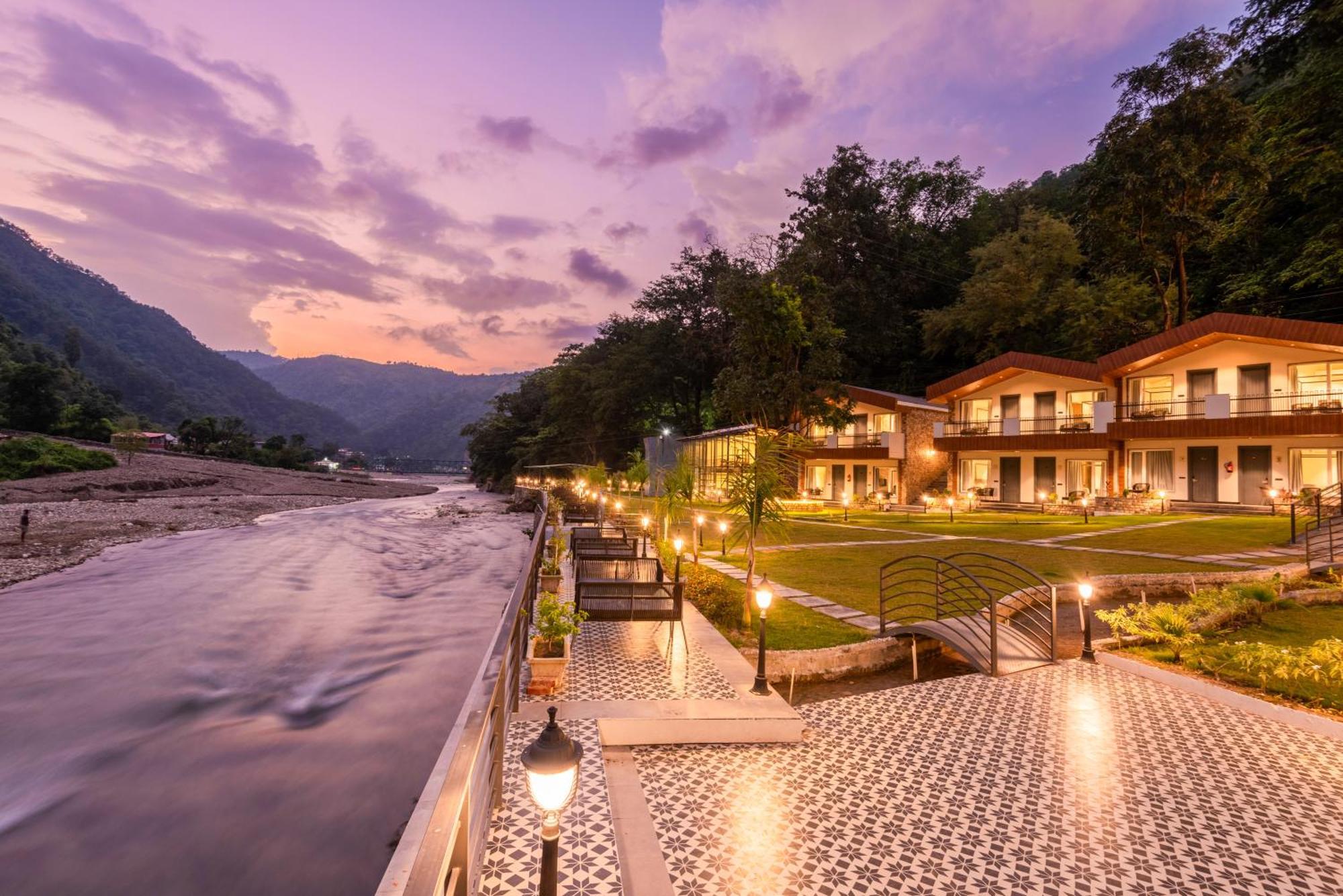 Dls Divine River Resort And Spa, Rishīkesh المظهر الخارجي الصورة
