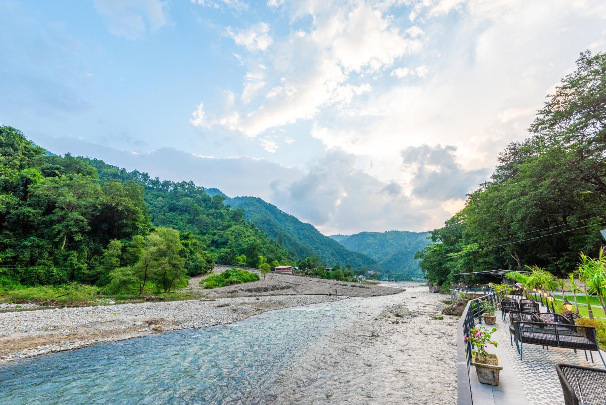 Dls Divine River Resort And Spa, Rishīkesh المظهر الخارجي الصورة