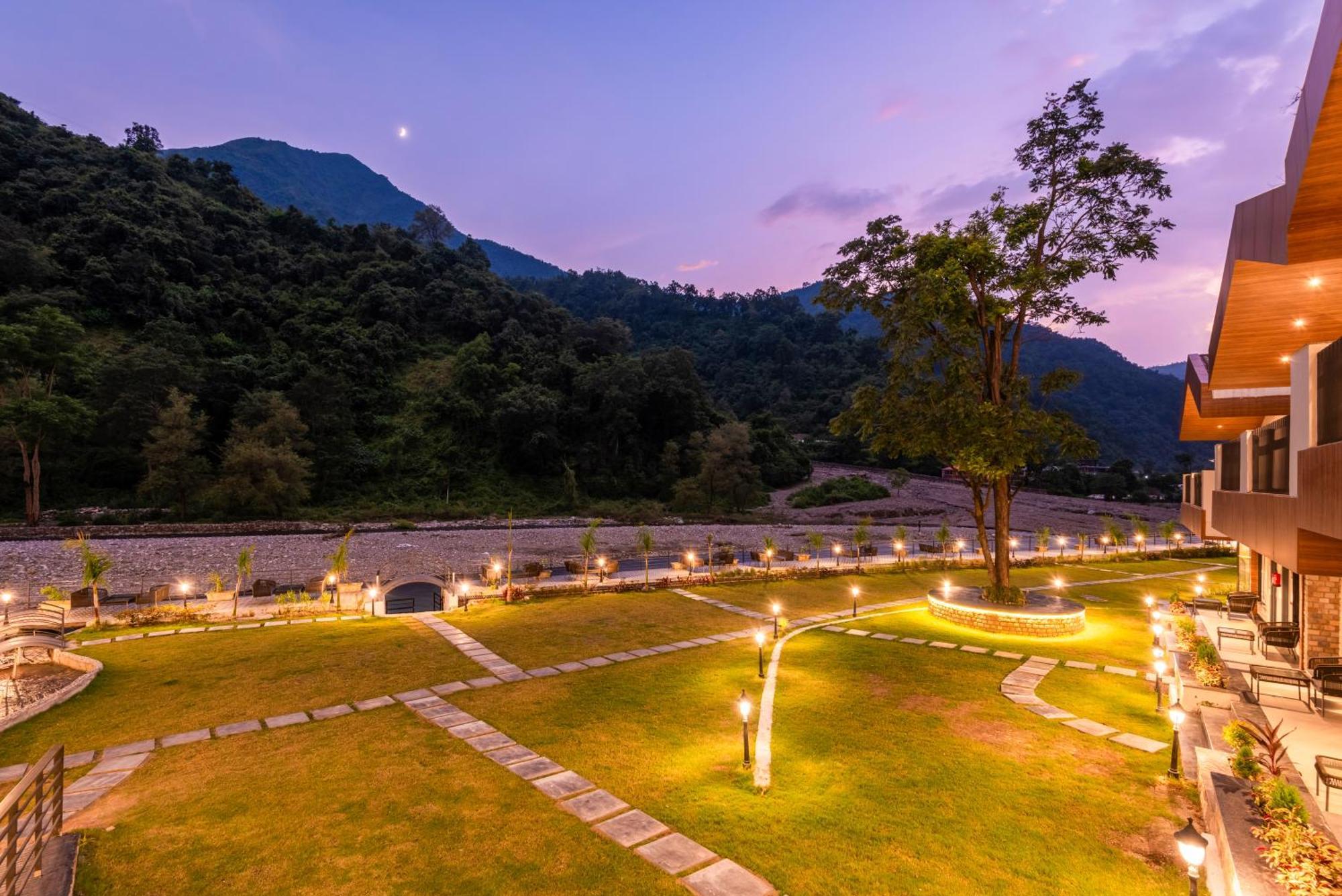 Dls Divine River Resort And Spa, Rishīkesh المظهر الخارجي الصورة