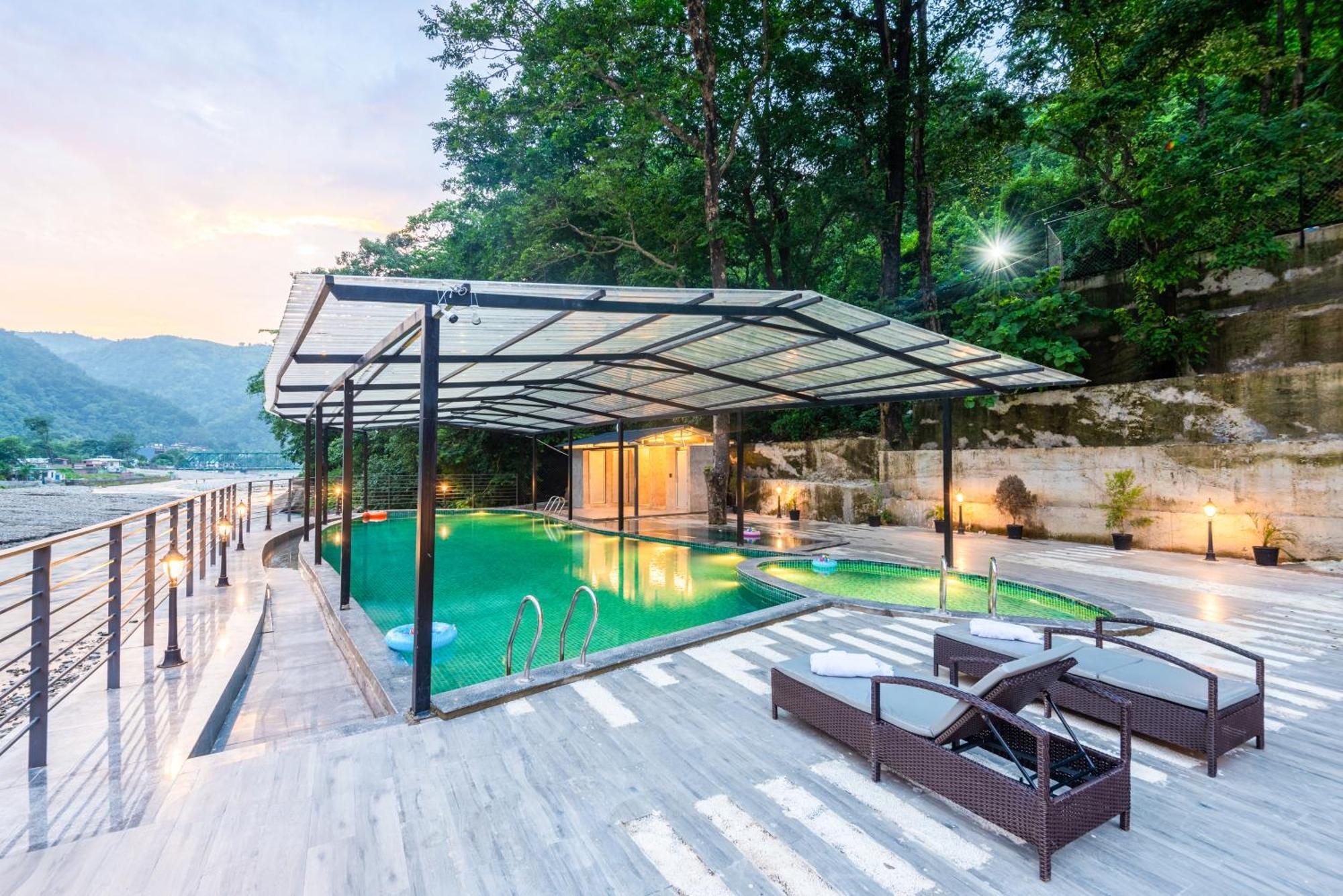 Dls Divine River Resort And Spa, Rishīkesh المظهر الخارجي الصورة